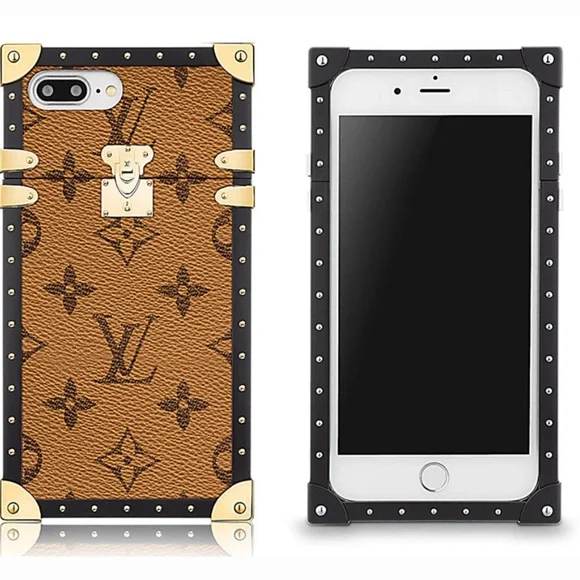 BRAND NEW Louis Vuitton Monogram Petite Malle iPhone Case 7/7S - Picture 8 of 11
